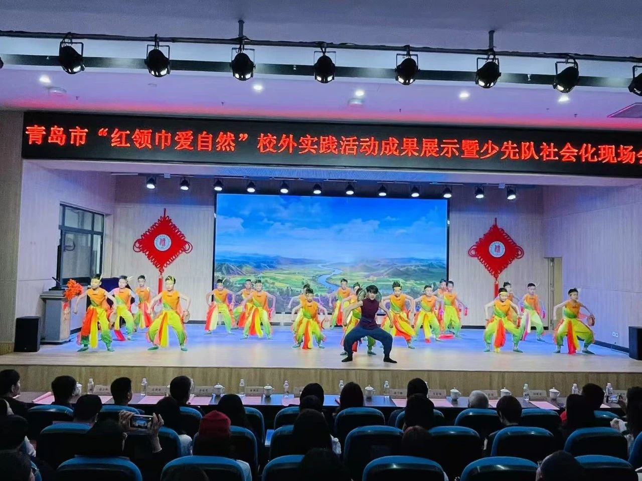 夏庄小学参加青岛市“红领巾爱自然”校外实践活动成果展示暨少先队社会化现场会