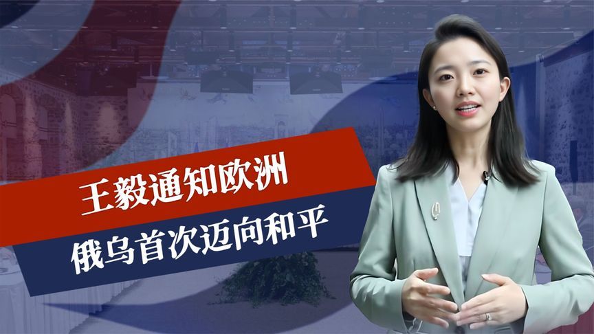 王毅通知欧洲，俄乌首次迈向和平，不到24小时，德国作出涉华表态