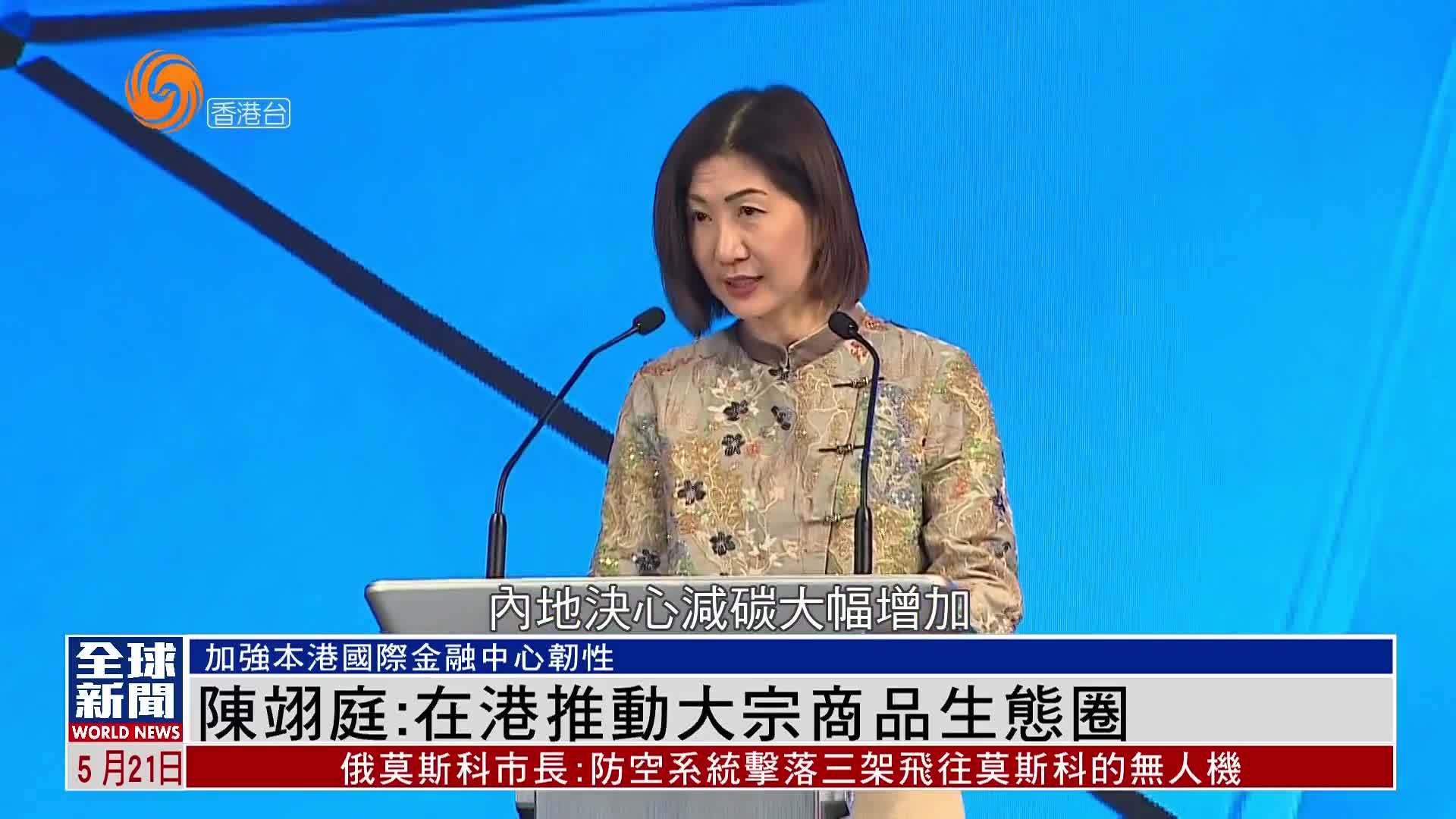 粤语报道｜陈翊庭：在香港推动大宗商品生态圈