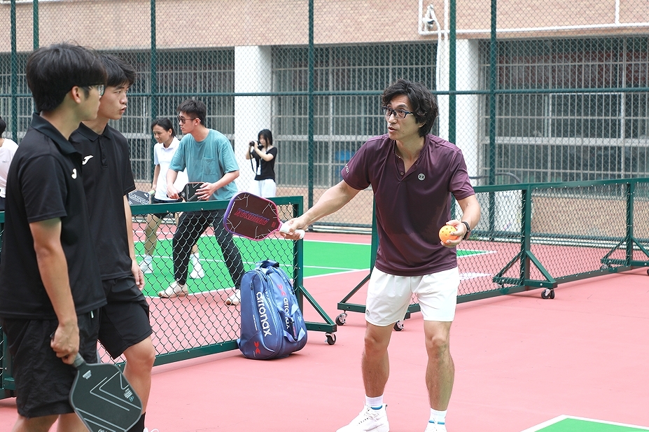 全国首个匹克球产业学院在江西科技学院揭牌成立