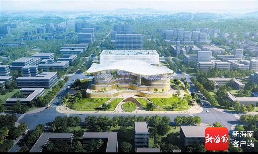 三亚市博物馆效果图