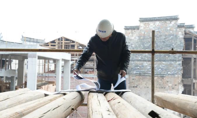 婺源弦高城一期盛大开街---关于设计施工背后的故事