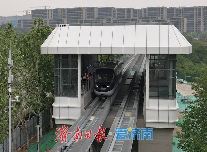 项目强省会｜济南低运量轨道交通高新东区环线项目已启动行车调试