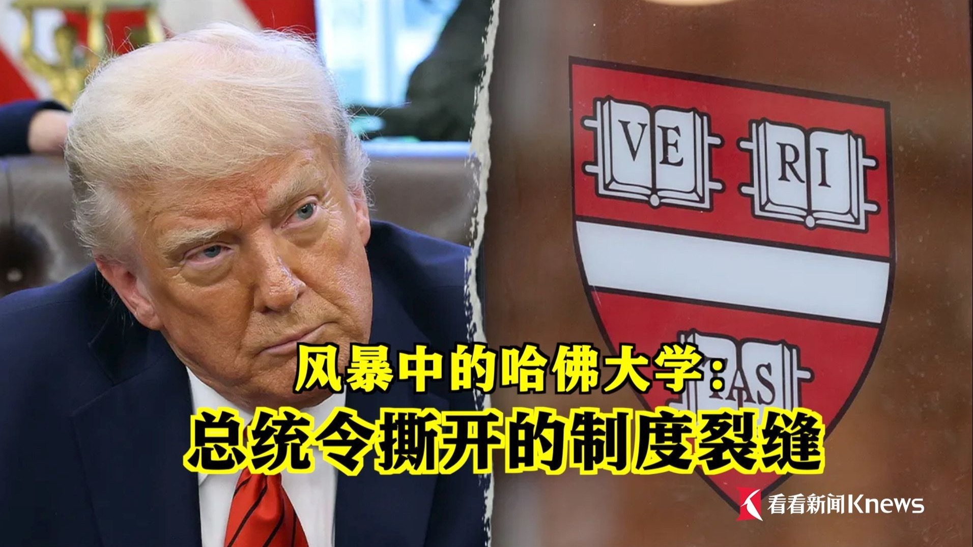 风暴中的哈佛大学：总统令撕开的制度裂缝丨东方卫视驻美记者观察