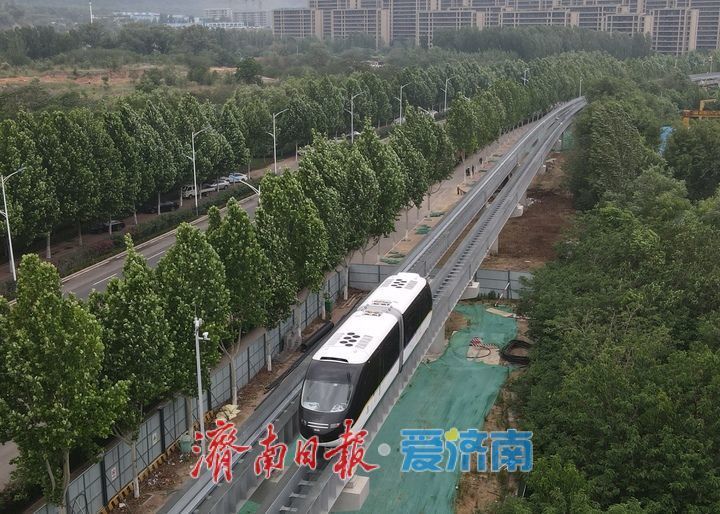 项目强省会｜济南低运量轨道交通高新东区环线项目已启动行车调试