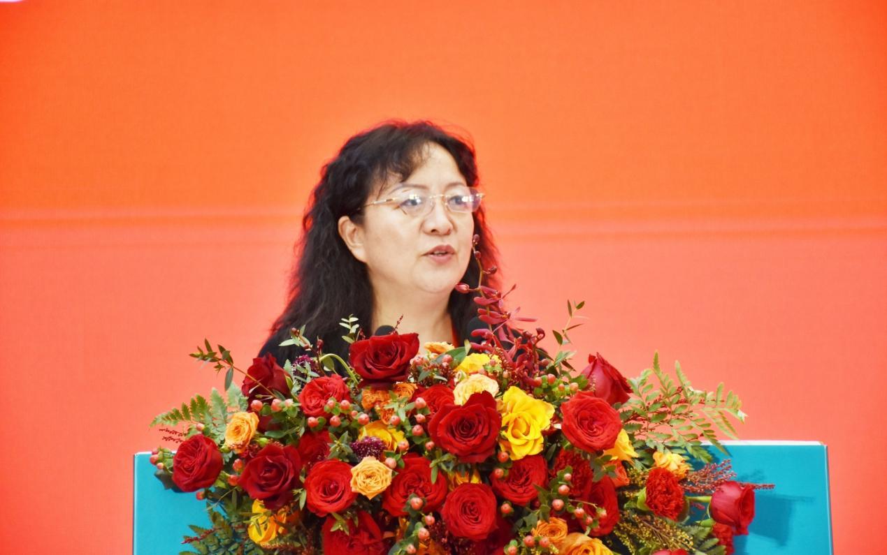 中原出版传媒集团总经理林疆燕致辞