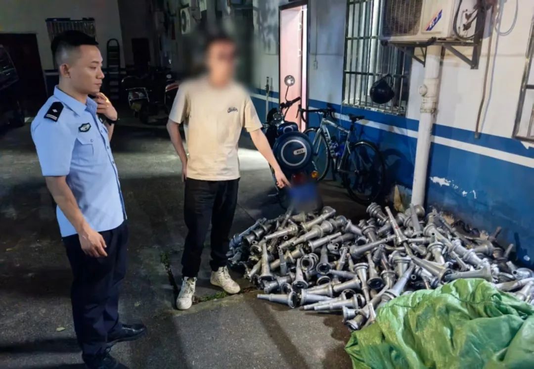 400个消防水枪头“不翼而飞” 上饶民警在废品站锁定嫌疑人