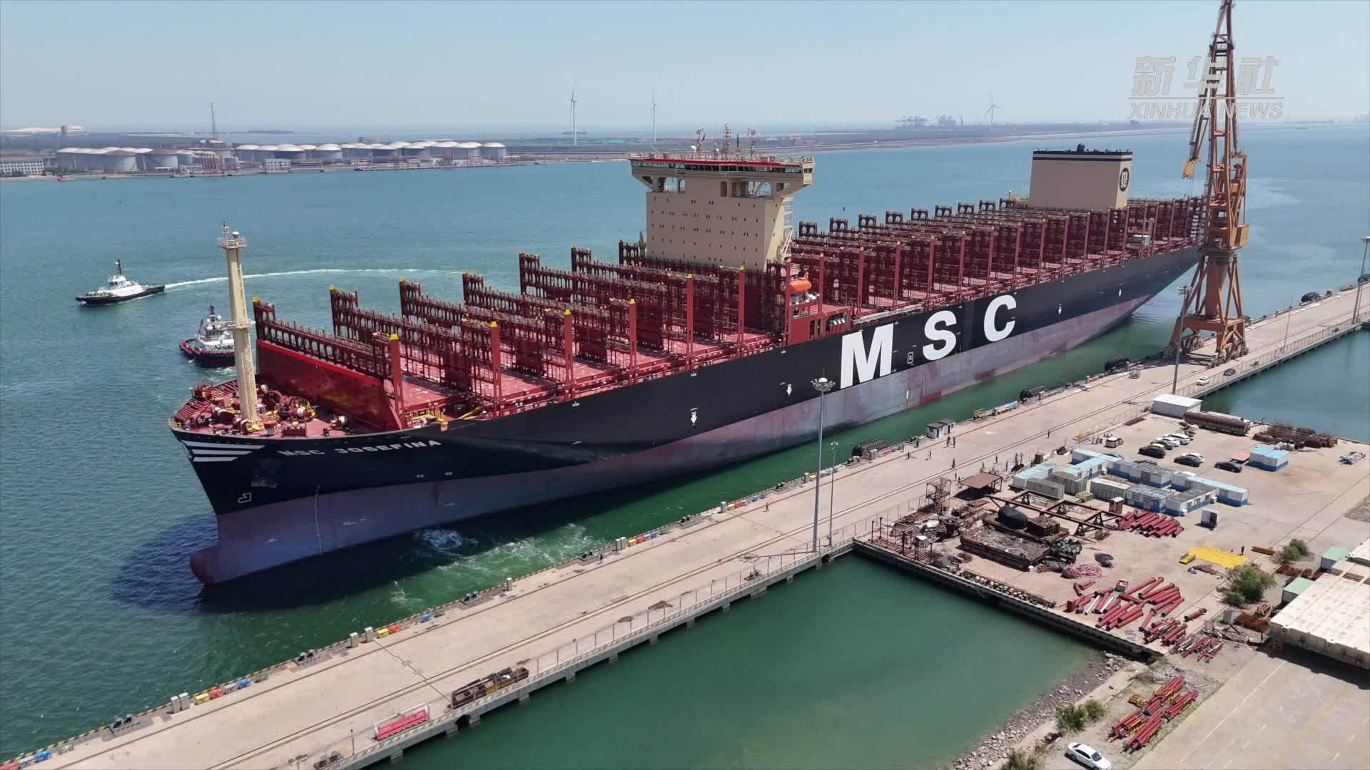 天津口岸“零延时”通关 助力“中国制造”高效出海