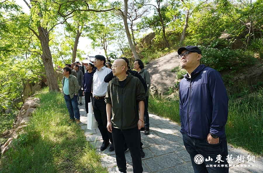 艺术家采风现场