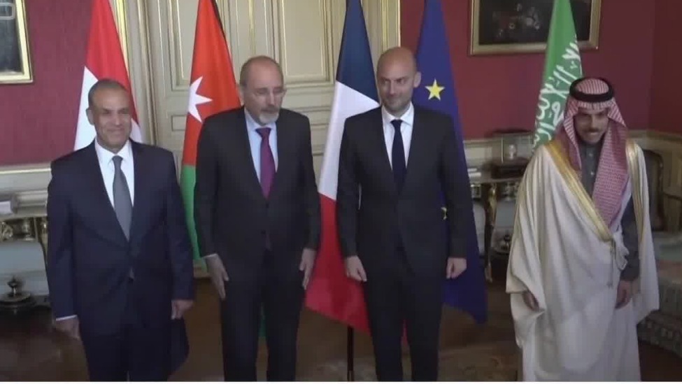 法埃沙约四国外长会晤，法国明确表态：将承认巴勒斯坦国