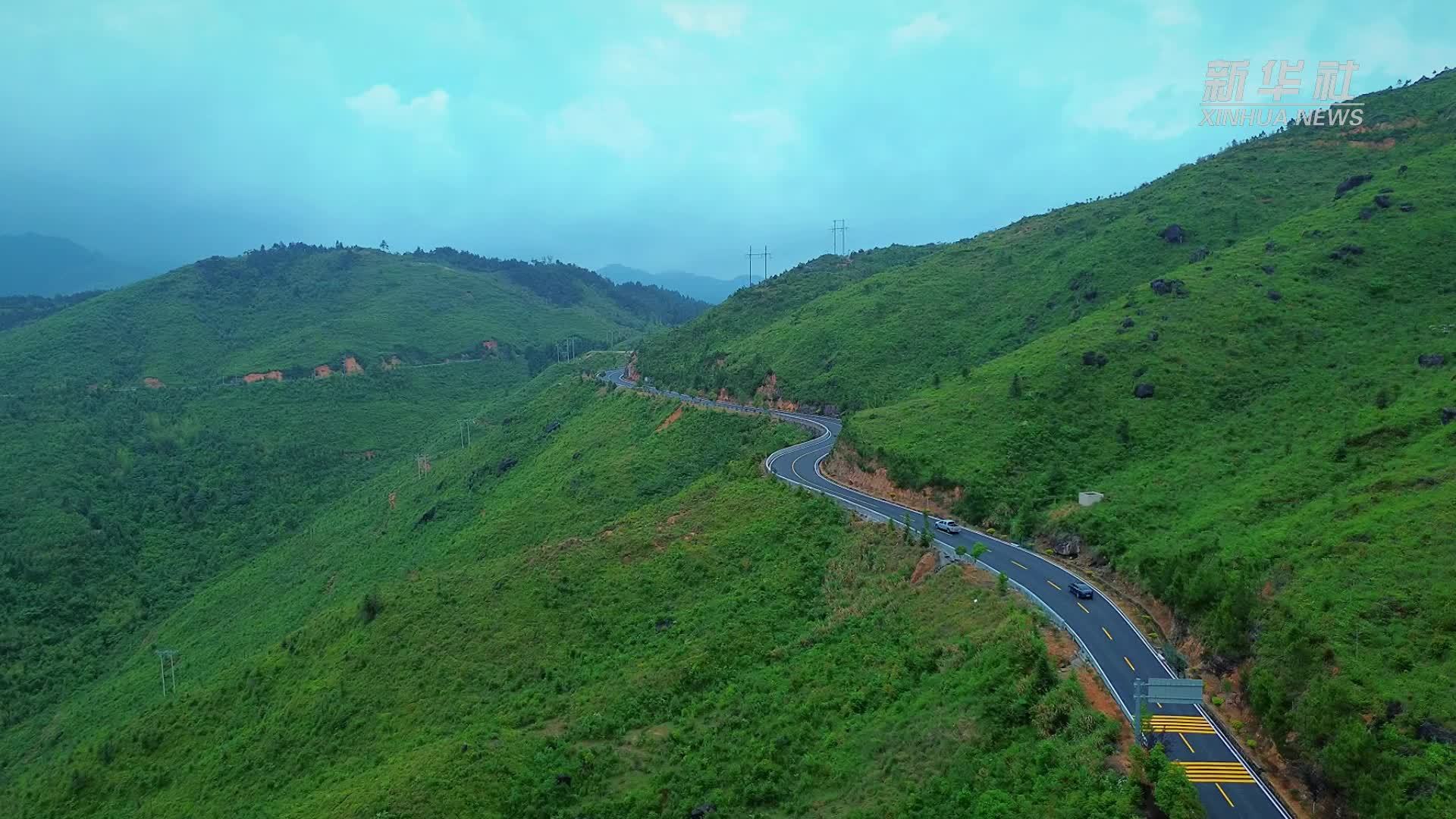 瞰中国｜福建周宁：墨痕染翠 路入青野