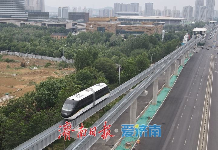 项目强省会｜济南低运量轨道交通高新东区环线项目已启动行车调试