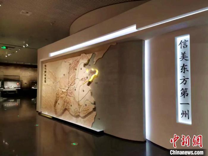 图为“信美东方第一州——青州博物馆基本陈列”。(资料图，青州博物馆供图)