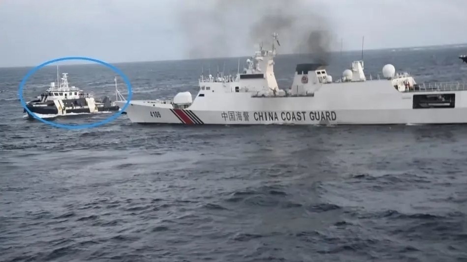 又打起来了？中菲在铁线礁再次爆发冲突！中国海警登礁使用扫雷器清理垃圾