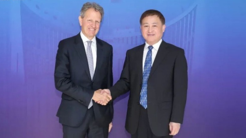 美前财长盖特纳访华，受到多位中方高层官员会见