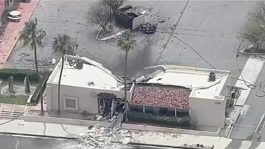 美国加州一医疗机构外爆炸 至少1死5伤