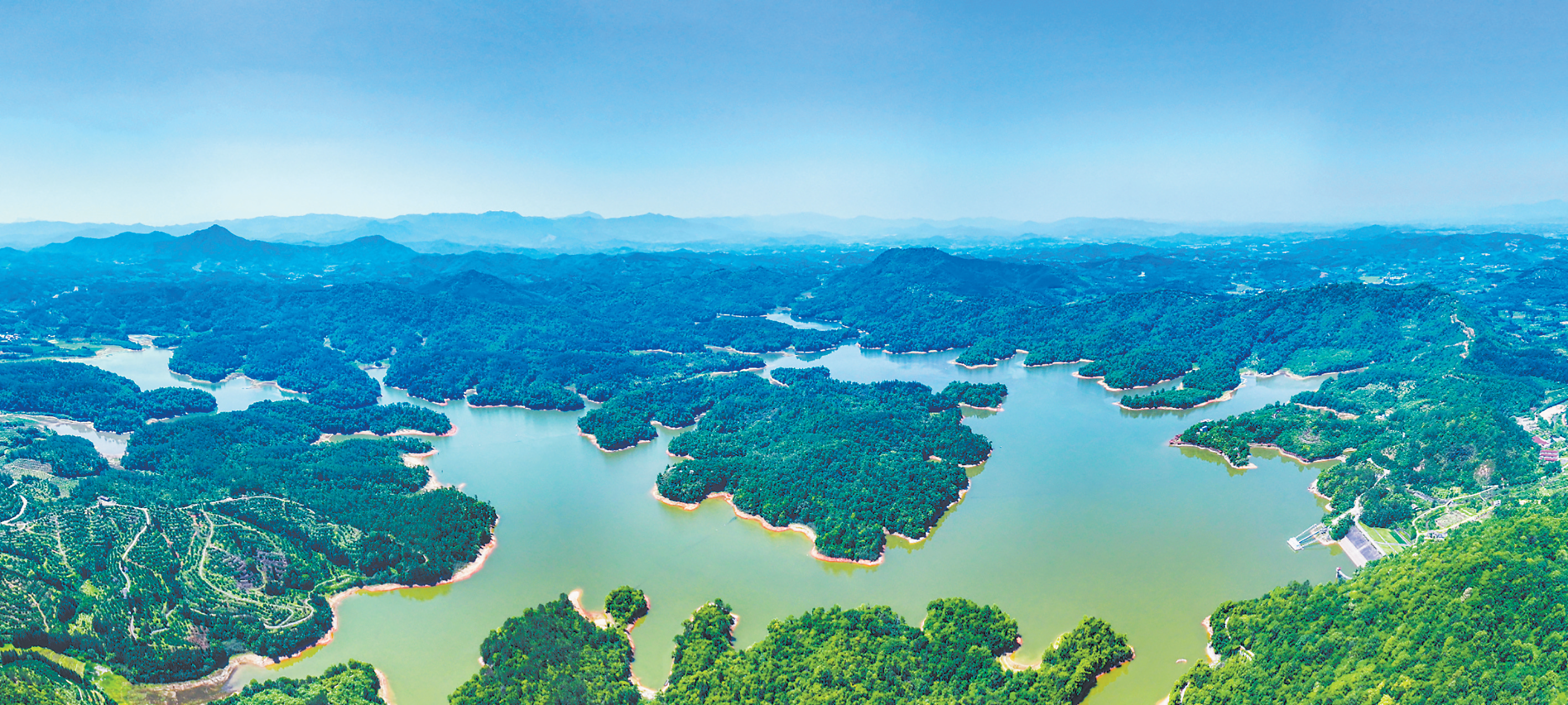 南丰：生态水库风景美（图）