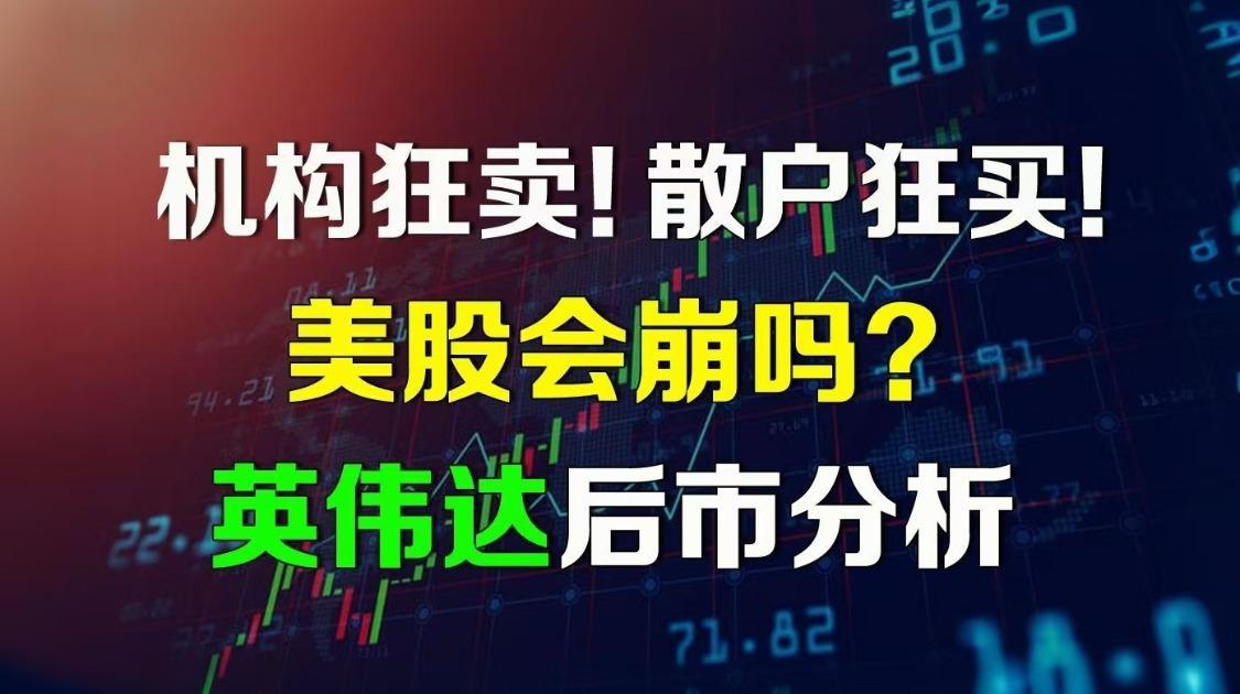 机构疯狂卖出，散户却加仓，美股会崩吗？英伟达后市分析