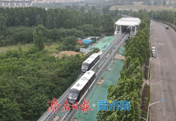 项目强省会｜济南低运量轨道交通高新东区环线项目已启动行车调试