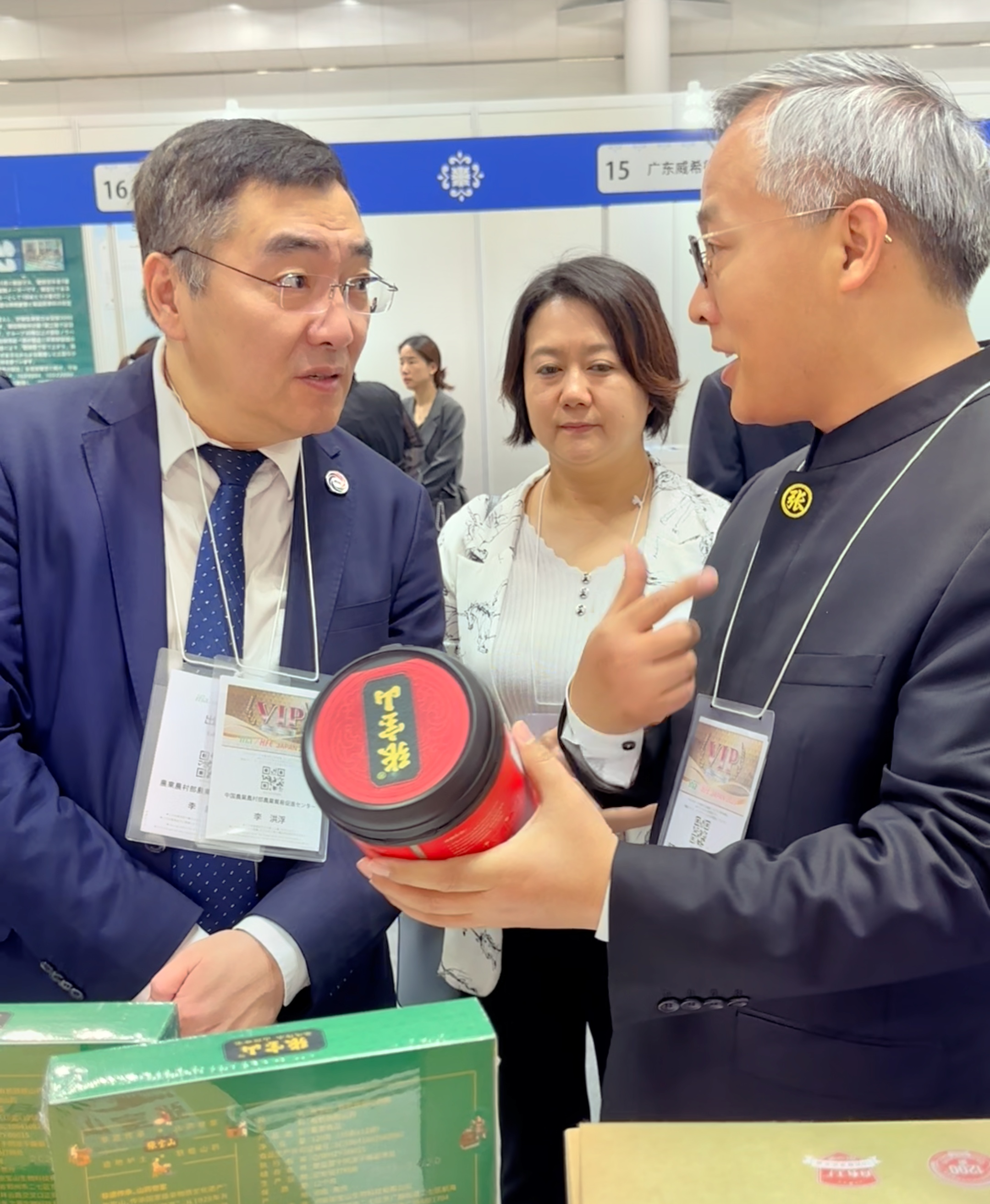 张宝山品牌入选中国农业国家展团 亮相日本国际健康食品展览会