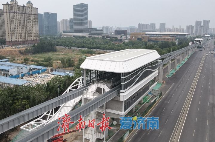 项目强省会｜济南低运量轨道交通高新东区环线项目已启动行车调试
