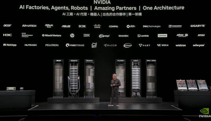 黄仁勋台北电脑展演讲:两英里铜线超算亮相、个人AI计算机数周内上市