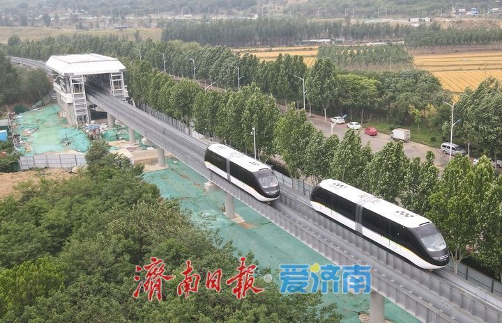 项目强省会｜济南低运量轨道交通高新东区环线项目已启动行车调试