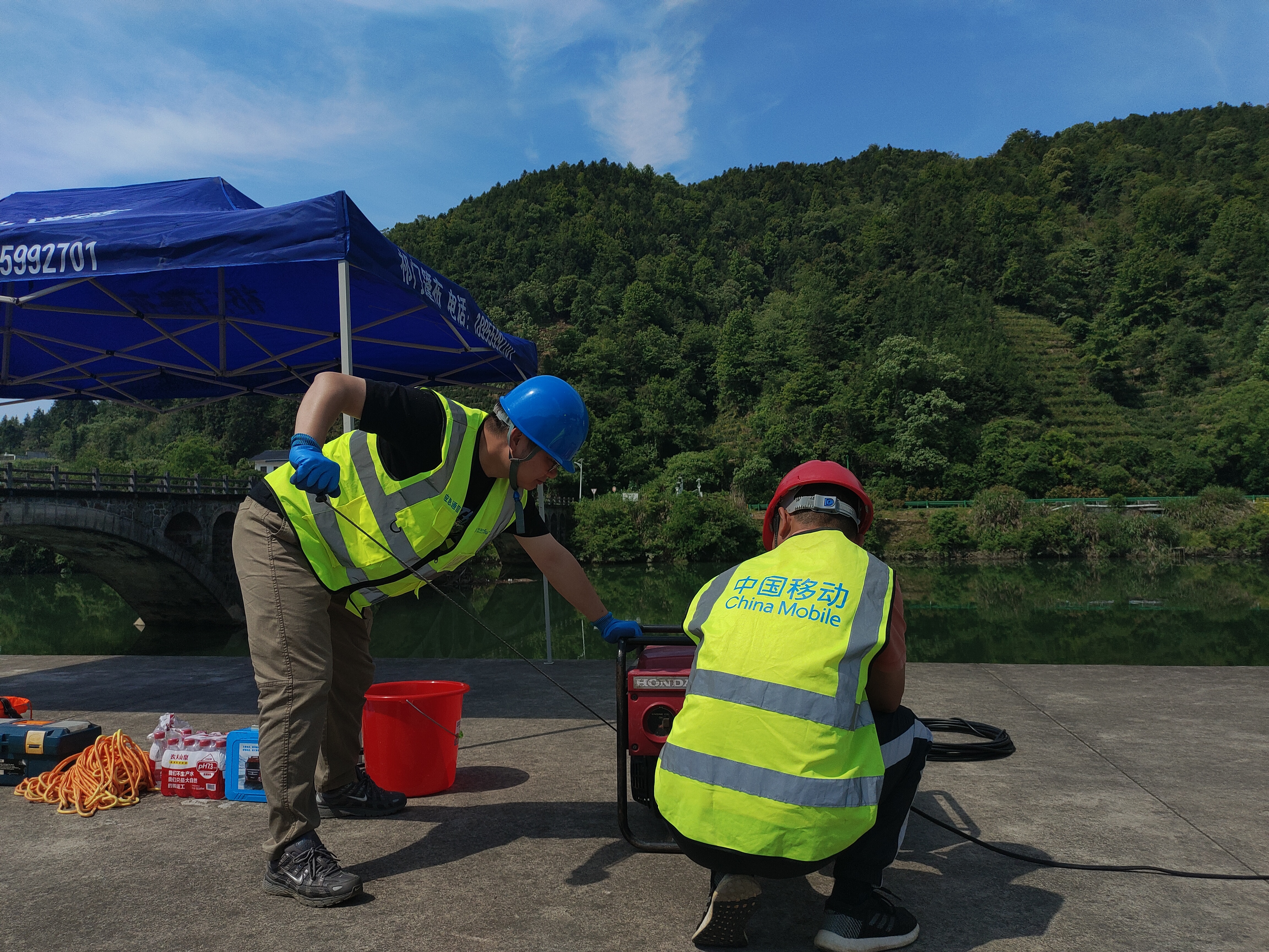 安徽移动信息化手段助力精准防汛