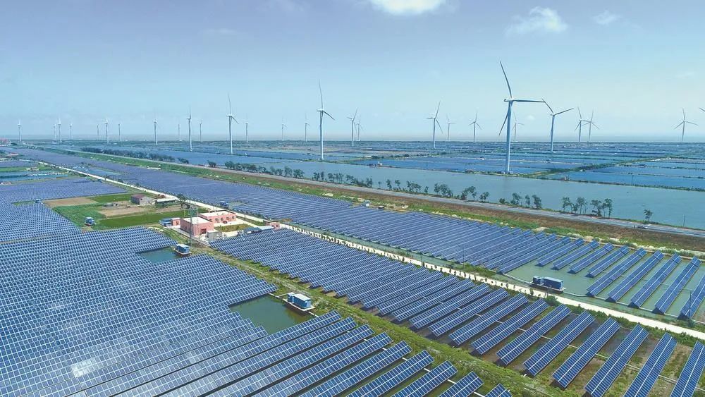 滨海县风电、渔光互补光伏发电新能源基地