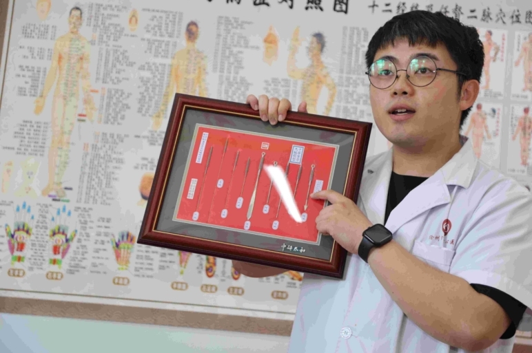 ◆小小银针蕴含万千学问。