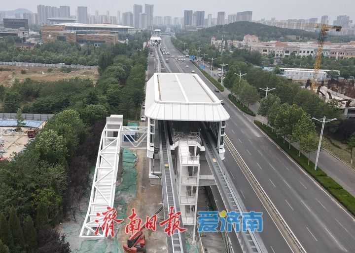项目强省会｜济南低运量轨道交通高新东区环线项目已启动行车调试