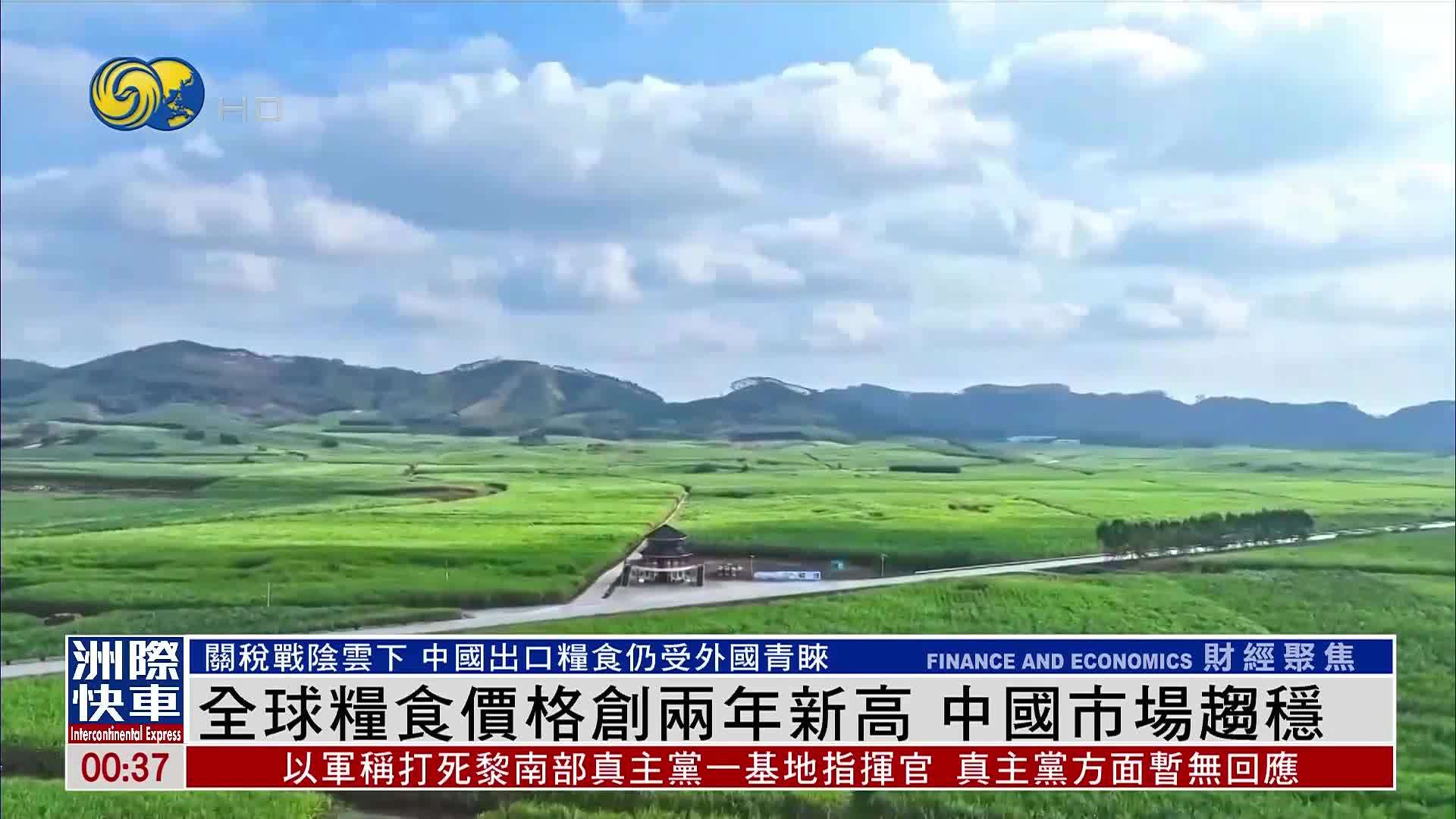 全球粮食价格创两年新高 中国市场趋稳