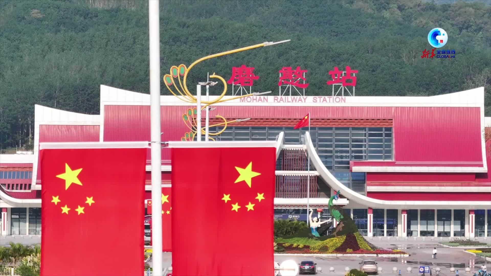 全球连线｜“中国游”持续火爆 云南磨憨口岸外国人客流攀升