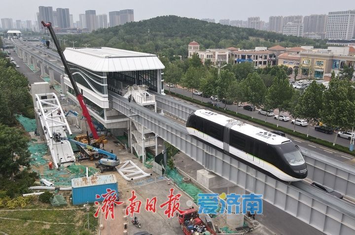 项目强省会｜济南低运量轨道交通高新东区环线项目已启动行车调试
