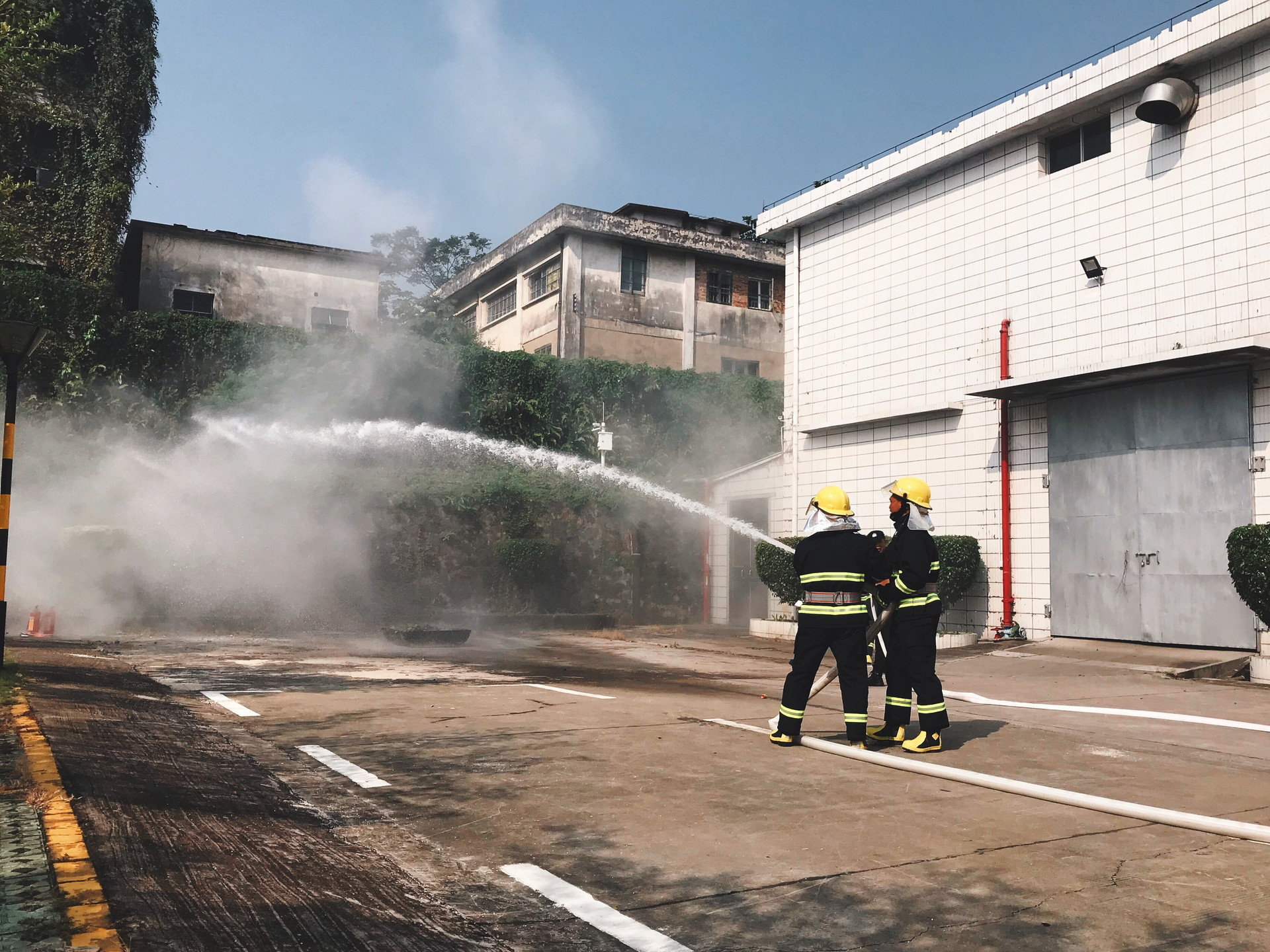提高灭火救援能力 市北持续强化熟悉演练工作