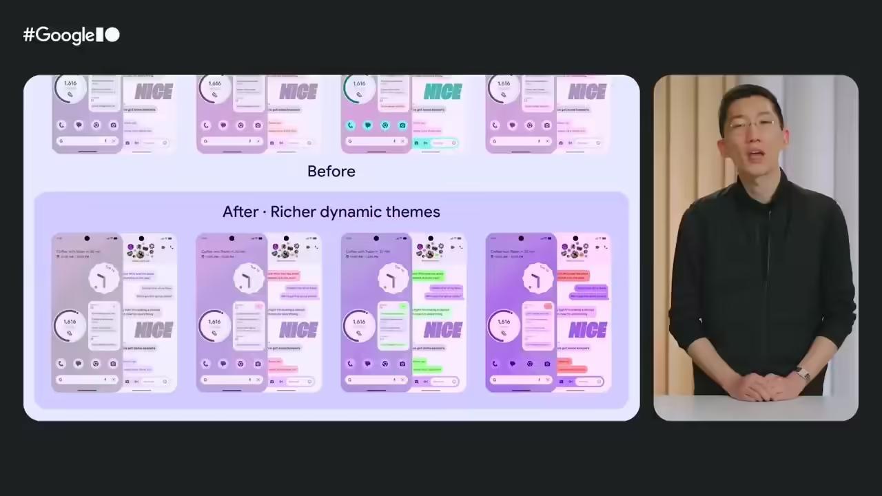 安卓16首秀:谷歌Material 3 Expressive设计前瞻,色彩更具表现力、风格更个性化