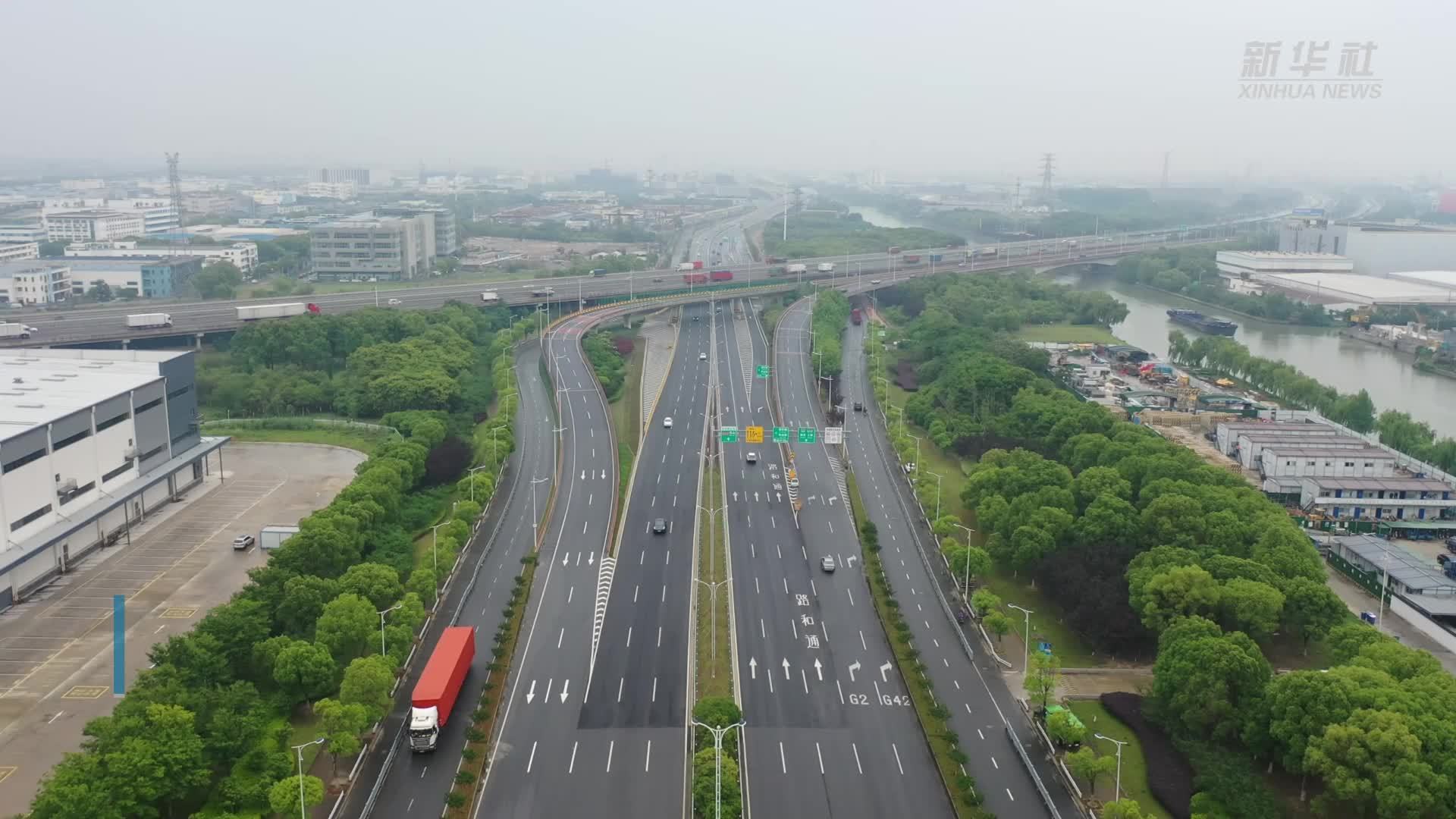 苏州娄江大道快速化改造工程全线建成通车