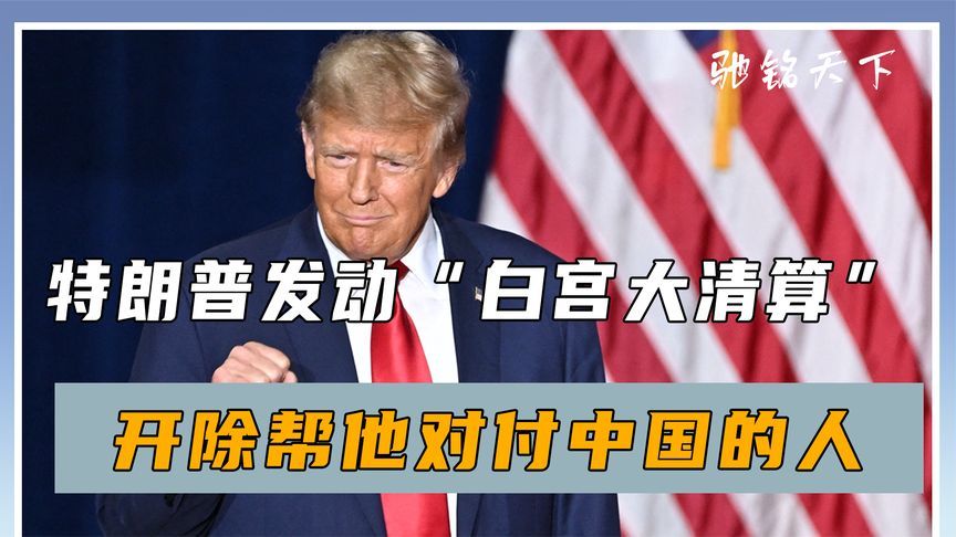 等了4个月，特朗普算总账，开除帮他对付中国的人，命令当天生效