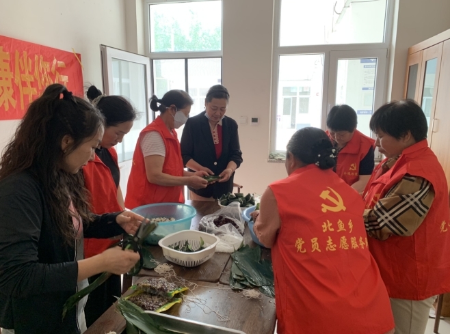 宁晋县委网信办联合北鱼乡开展网络中国节·端午主题活动