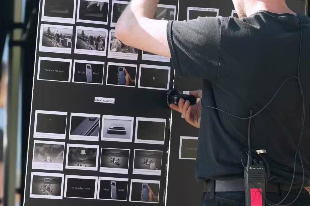 谷歌Pixel 10拍摄现场曝光,手机外观延续前代设计