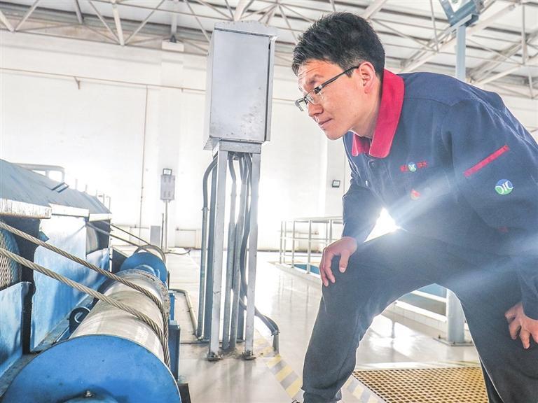 卢继承　兰州新区报记者　史晓峰　摄