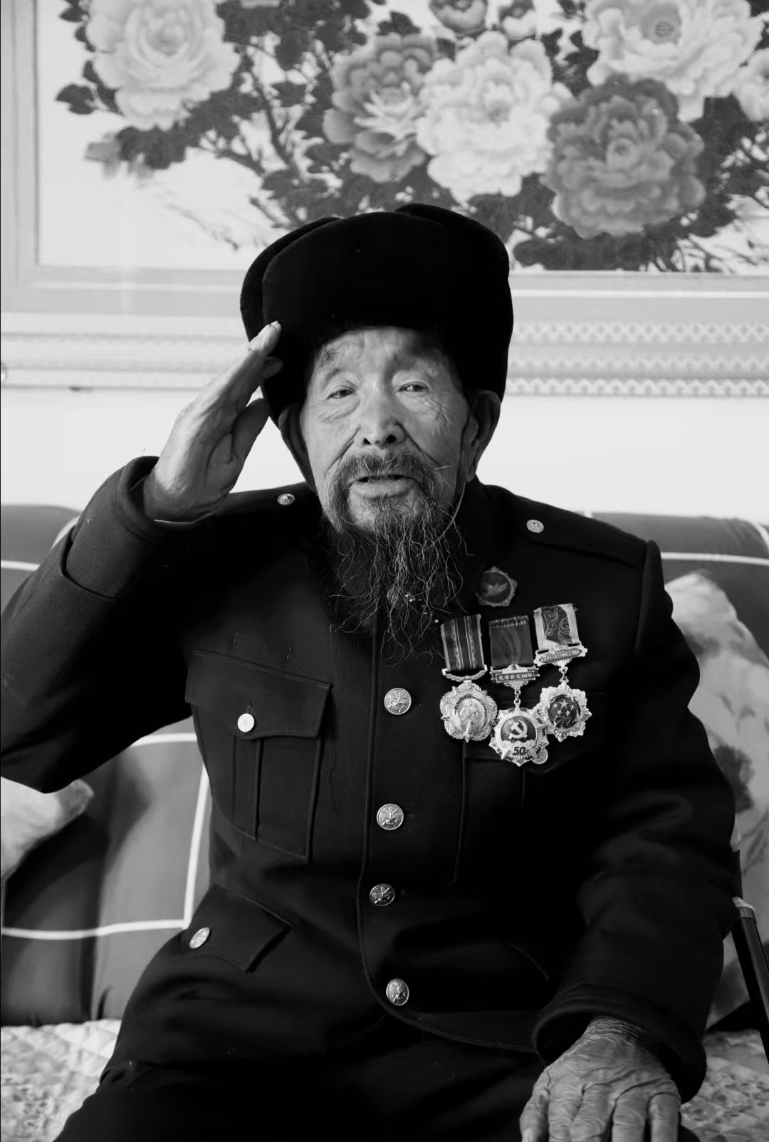 抗美援朝老兵杨俊孝