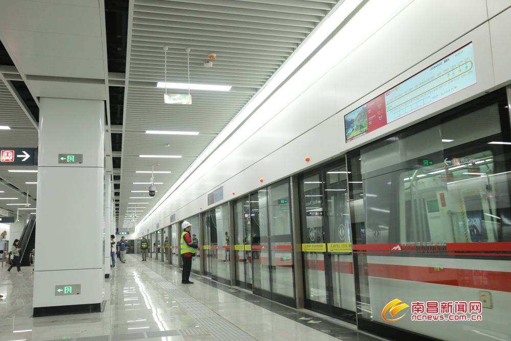 南昌地铁1号线北延昌北机场站