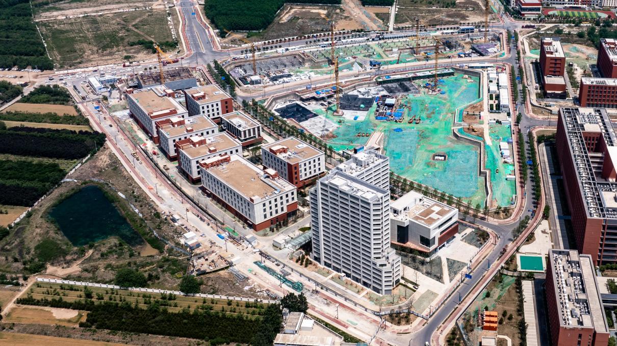 西安科学园孵化器一期（DK-1）项目建设实拍图
