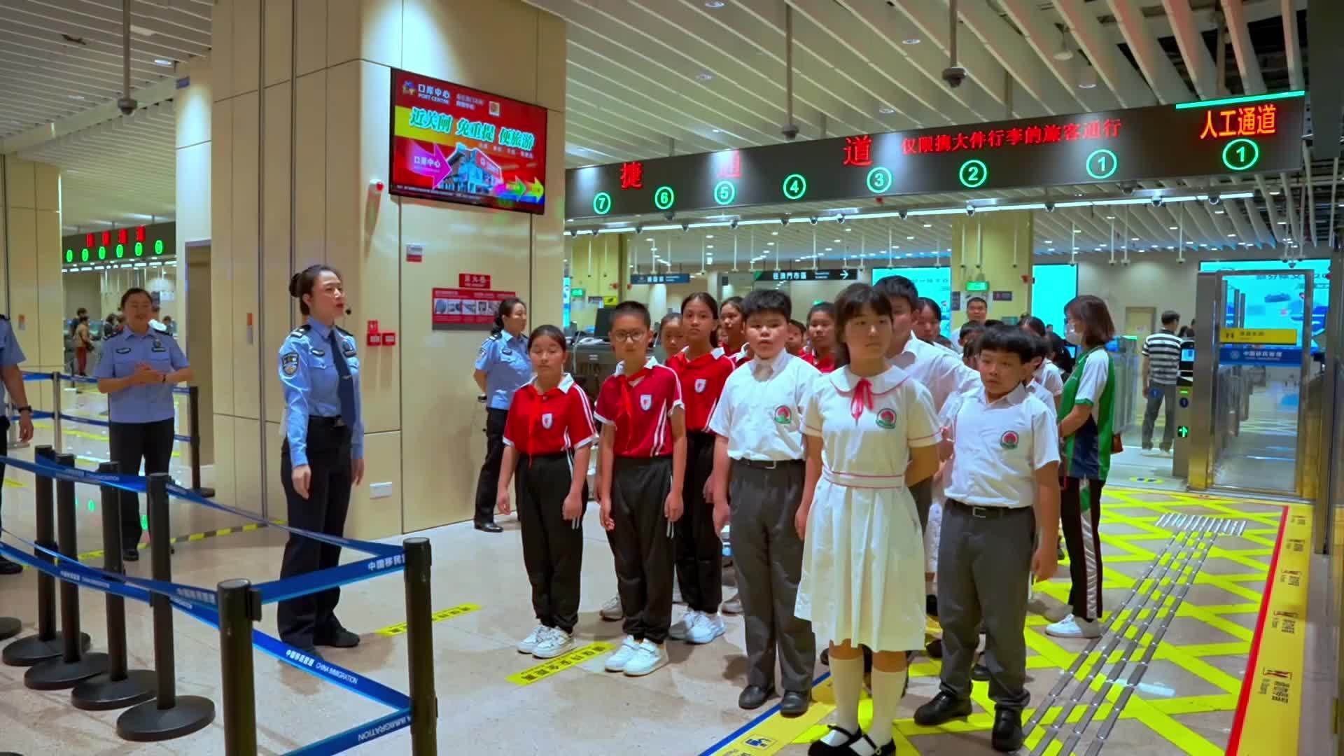 珠澳师生警营开放日体验