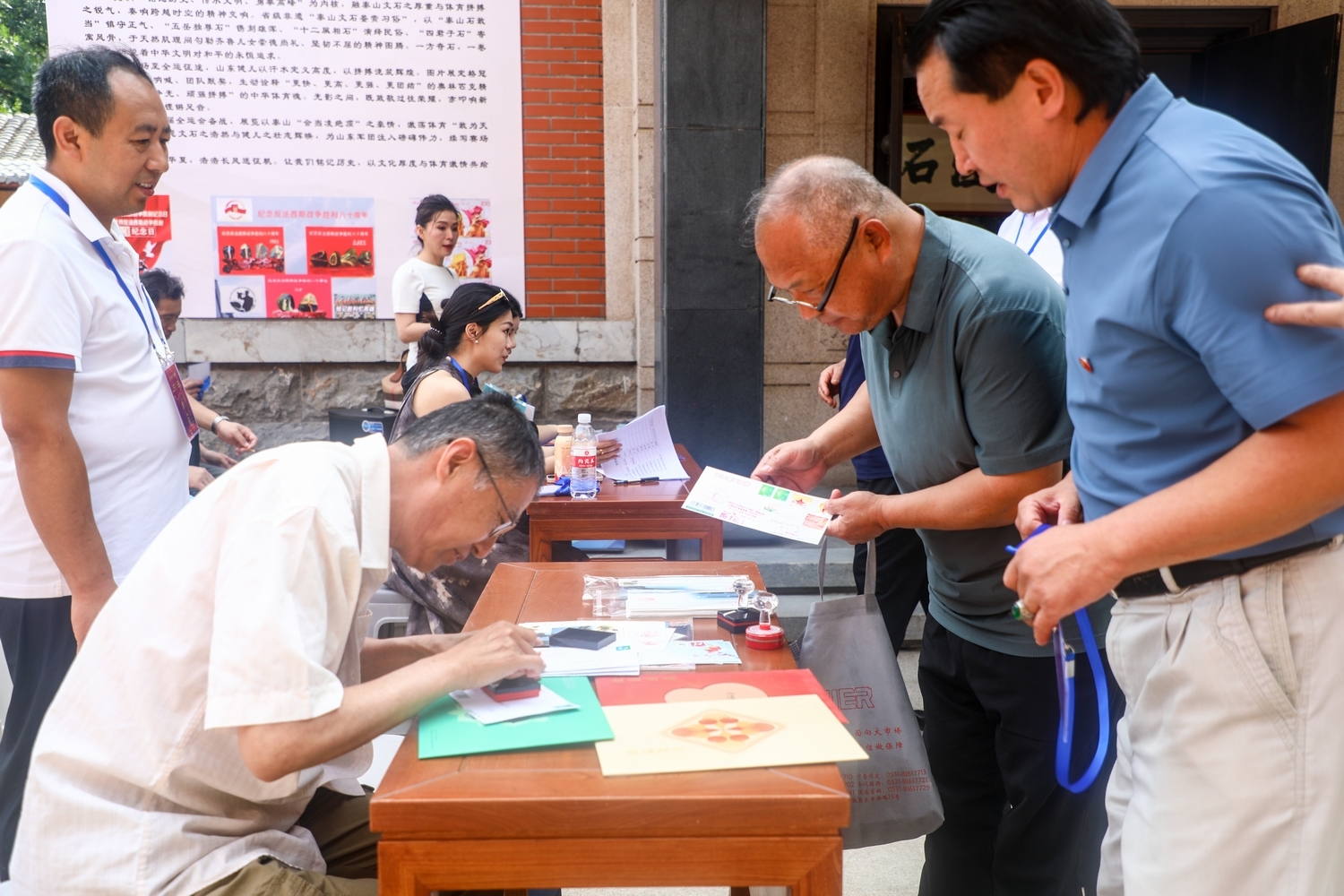 以石为鉴 以史明志 “华彩乐章”山东体育集藏展聚焦“岱石丹心”