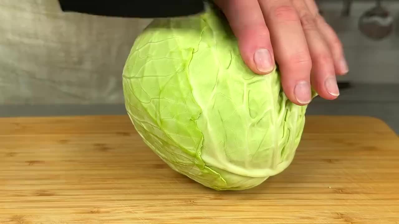 如何把包菜做成吃不起的样子？