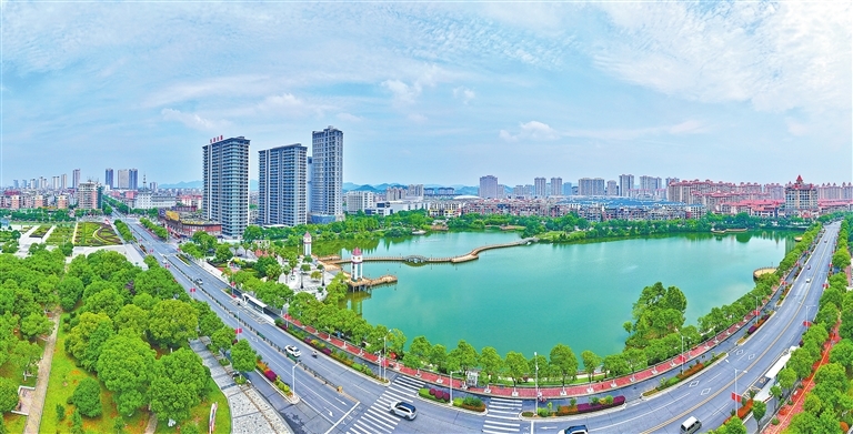 分宜县：基本实现“出门500米见园、300米见绿”（图）