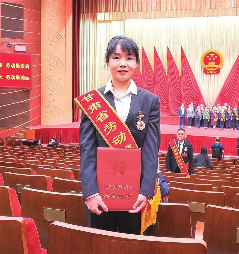 张能英　兰州新区报记者　李怡青　摄