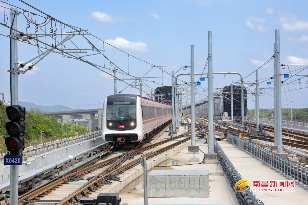 南昌地铁1号线北延汇贤大道站